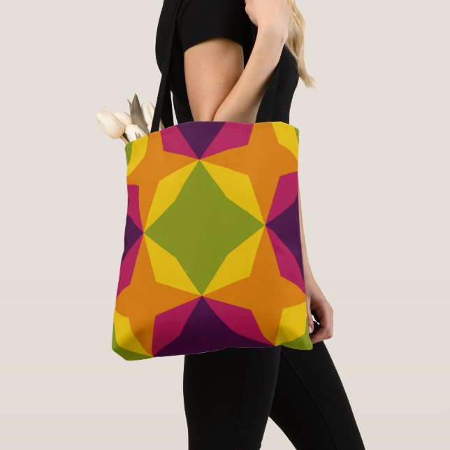 Jewel Matrix Tote Bag (Close Up)