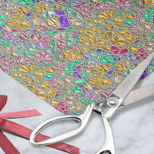Jewel Mosaic - Gemstone Colours Pretty Decoupage Tissue Paper