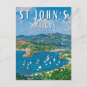 Jewel of the Caribbean: Saint John's Postcard