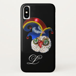 JEWEL OWL AND ELF HAT WITH DIAMOND FEATHERS iPhone X CASE