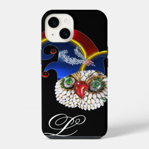 JEWEL OWL AND ELF HAT WITH DIAMOND FEATHERS iPhone 14 CASE