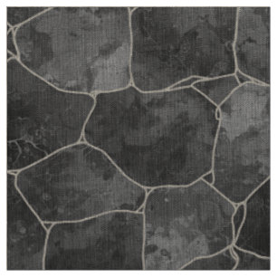 Jewel Stepping Stones Charcoal Fabric