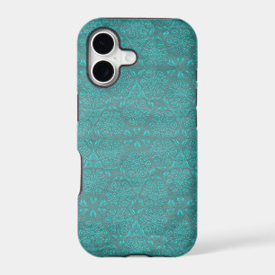 Jewel Teal Print iPhone 5 Cover