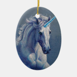 Jewel the Unicorn Ceramic Tree Decoration