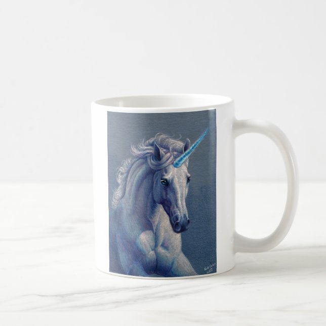 Jewel the Unicorn Coffee Mug (Right)