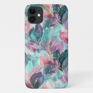 Jewel Tone Floral iPhone 11 Case