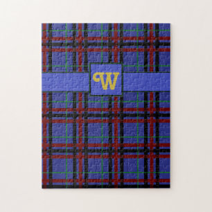 Jewel-Toned Plaid Puzzle
