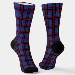 Jewel-Toned Plaid Socks