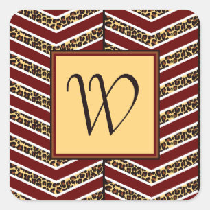 Jewel-Toned Plaid Sticker