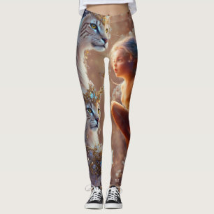 Jeweled Cat Leggings