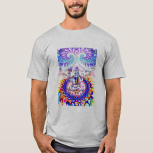 JEWELED SHIVA YOGA T SHIRT MEN WOMEN CHILDREN