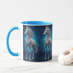 Jeweled Unicorn Mug