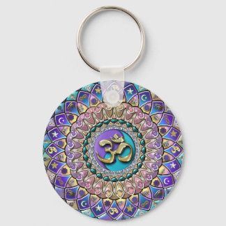 Jewelled Astrosymbology Mandala Keychain