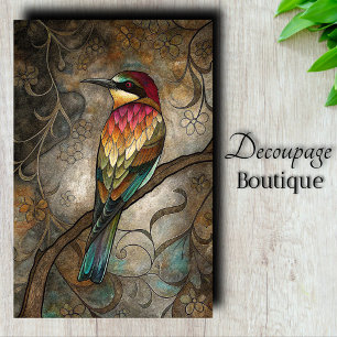 Jewelled Bee-Eater Decoupage Tissue Paper