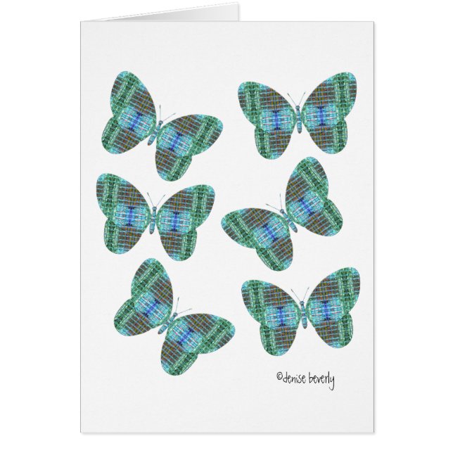 Jewelled Butterfly illustration (Front)