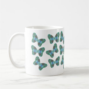 Jewelled Butterfly illustration Coffee Mug