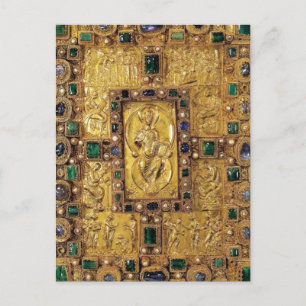 Jewelled cover - Codex Aureus of St. Emmeram Postcard