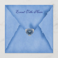 Jewelled Custom Party Invitation