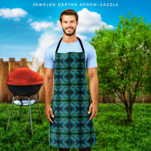 Jewelled Depths-II Apron
