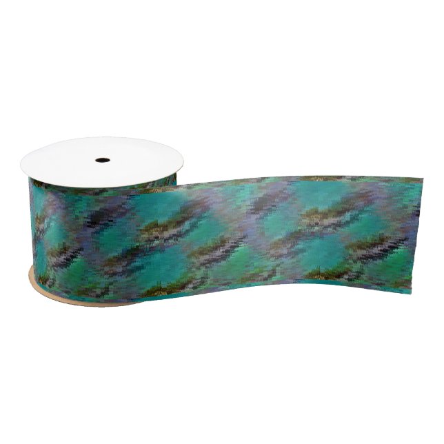 Jewelled Depths Satin Ribbon (Spool)