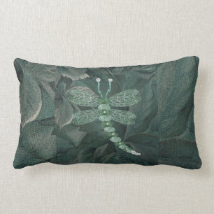Jewelled Dragaonfly Lumbar Cushion