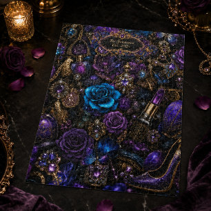 Jewelled Glamour Fashion & Beauty Jigsaw Puzzle
