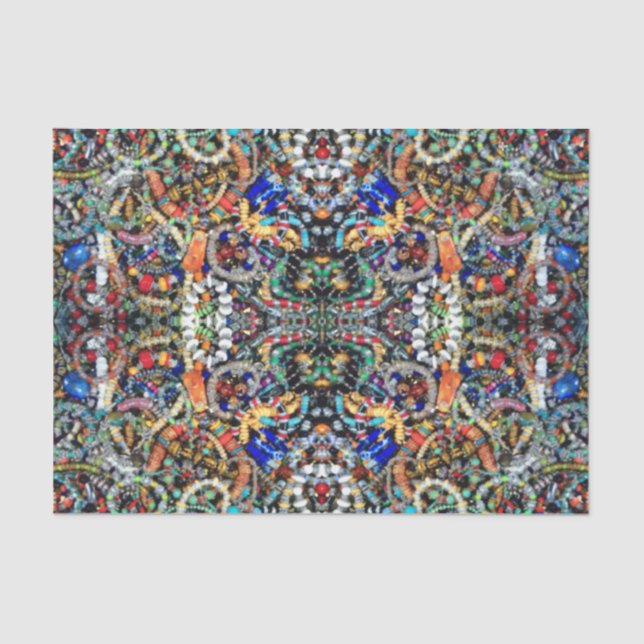 Jewelled Kaleidoscope  #2 Tissue Paper (Front)