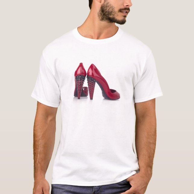 Jewelled Pumps T-Shirt (Front)