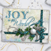 Jewelled Teal and Silver
