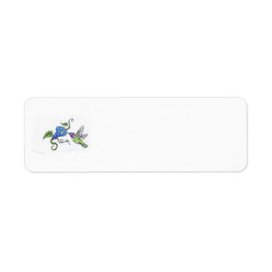 Jewelled Warrior Return Address Label