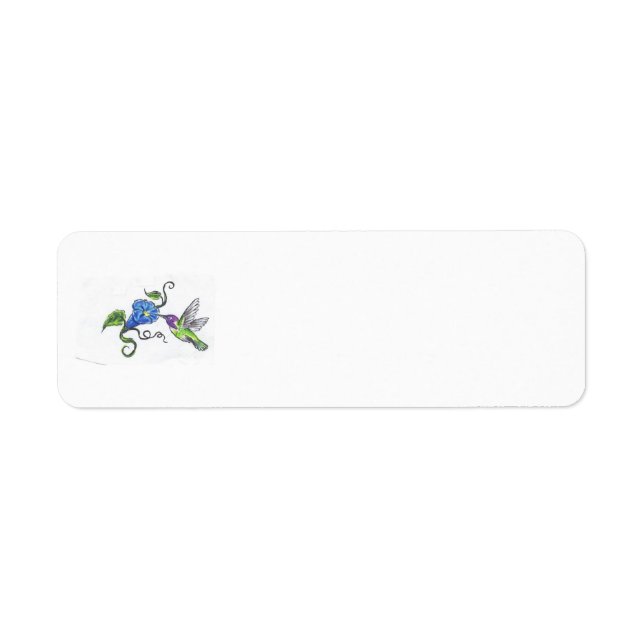 Jewelled Warrior Return Address Label (Front)