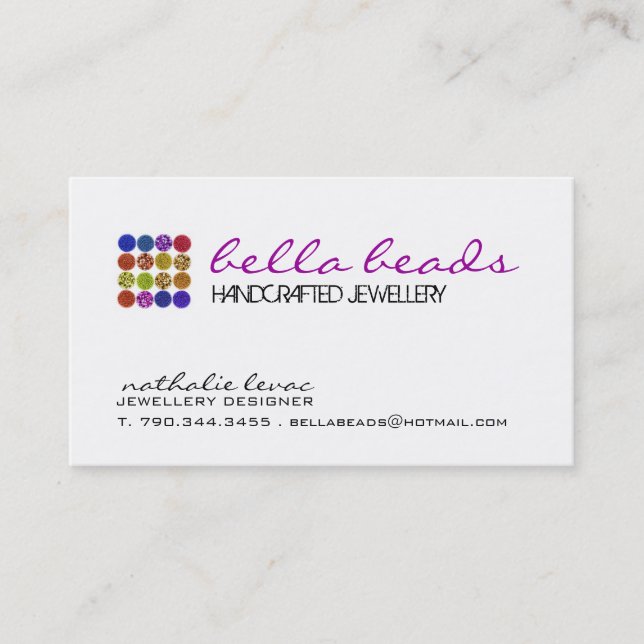Jeweller  Business Cards (Front)