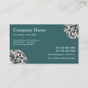 Jeweller Business Cards