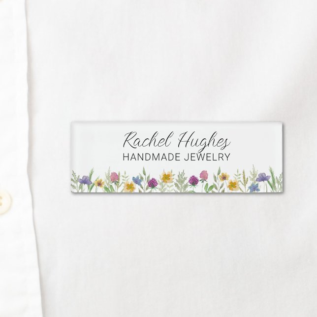 Jeweller Floral Name Tag (Creator Uploaded)