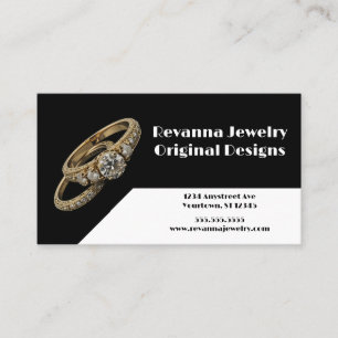 Jeweller Jewellery Sales Wedding Planner Business Card