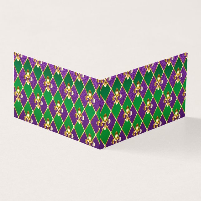 Jewellery Background Mardi Gras (Outside)