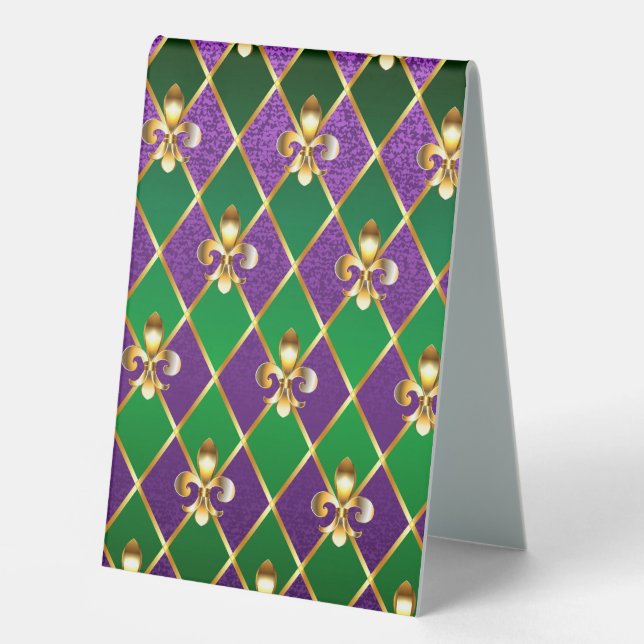 Jewellery Background Mardi Gras (Front)