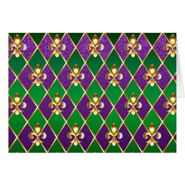 Jewellery Background Mardi Gras (Front Horizontal)