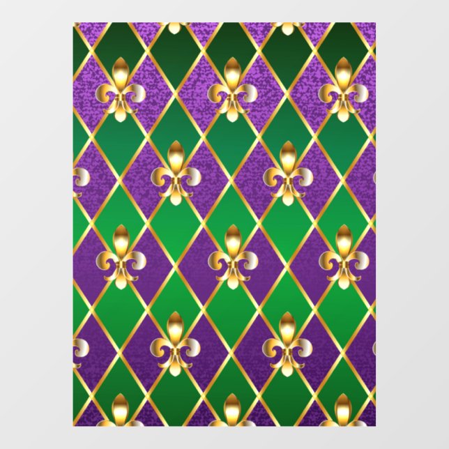 Jewellery Background Mardi Gras (Sheet)