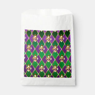 Jewellery Background Mardi Gras Favour Bag