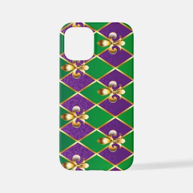 Jewellery Background Mardi Gras iPhone Case (Back)
