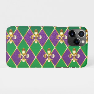 Jewellery Background Mardi Gras iPhone 11Pro Case