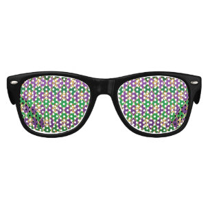 Jewellery Background Mardi Gras Kids Sunglasses