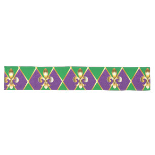 Jewellery Background Mardi Gras Long Table Runner