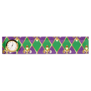 Jewellery Background Mardi Gras Nameplate