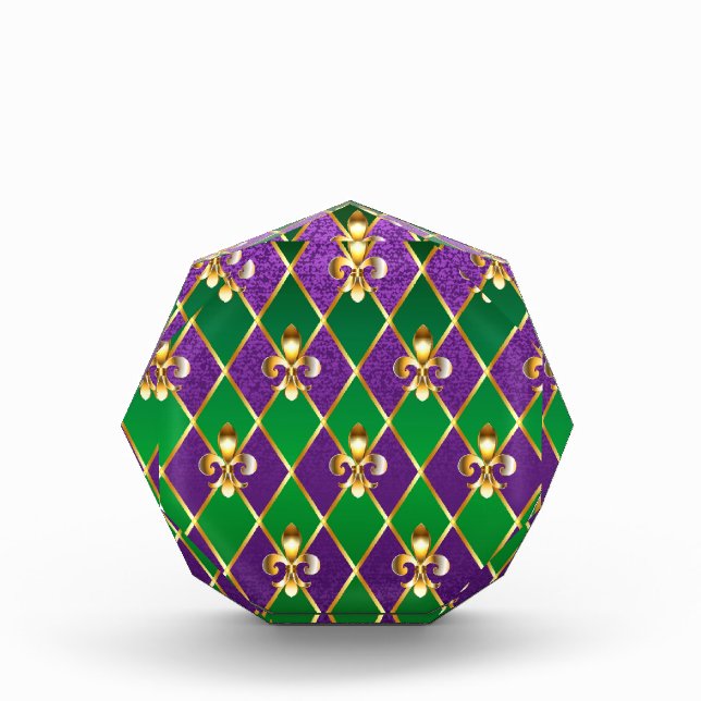 Jewellery Background Mardi Gras Photo Block (Front)