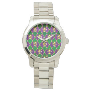 Jewellery Background Mardi Gras Watch