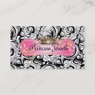 Jewellery Business Card Fashion Crown