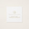 Jewellery Care Card Instructions with logo  White
