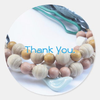 Jewellery Design Thank you round stickers